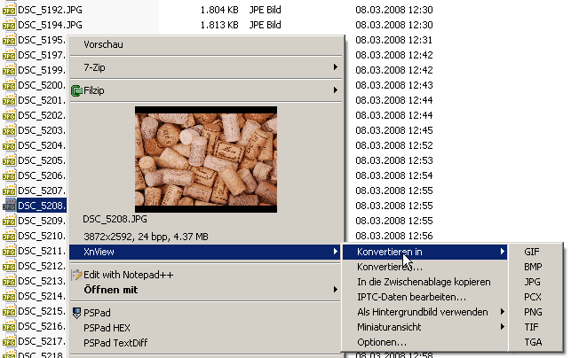 Download des Tages: XnView Shell-Extension