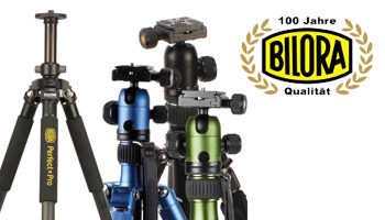 5 Jahre Garantie auf alle Bilora Perfect Pro und Twister Stative