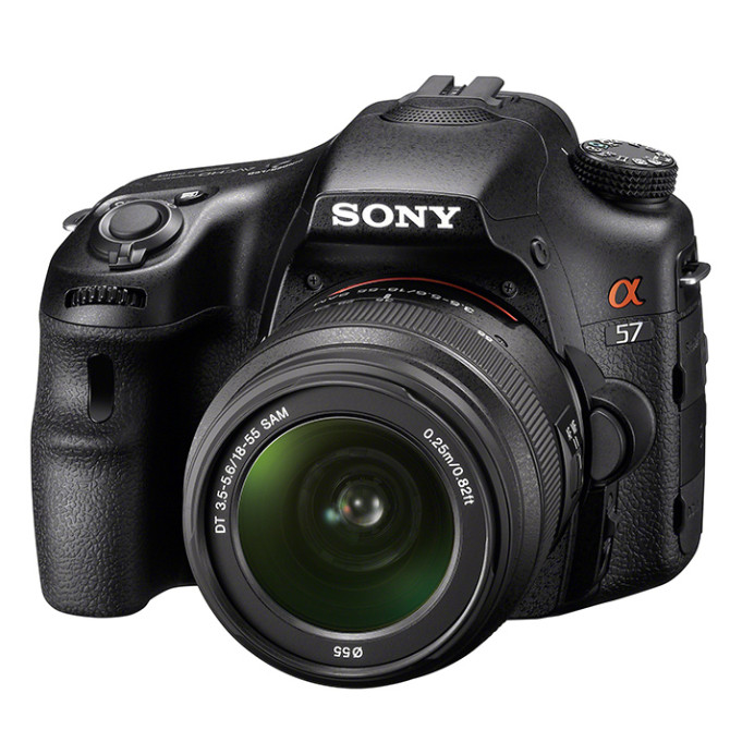 Sony gibt mit der neuen SLT-A57 Vollgas