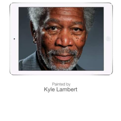 Wer braucht schon eine Kamera? Ein iPad, 200 Stunden Zeit und 285.000 Pinselstriche genügen!