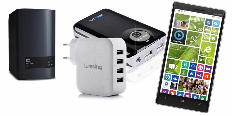 Schnäppchen-Schau für den 07.11.2014 – NAS Laufwerk, Powerbank, Nokia Lumia 930 und mehr