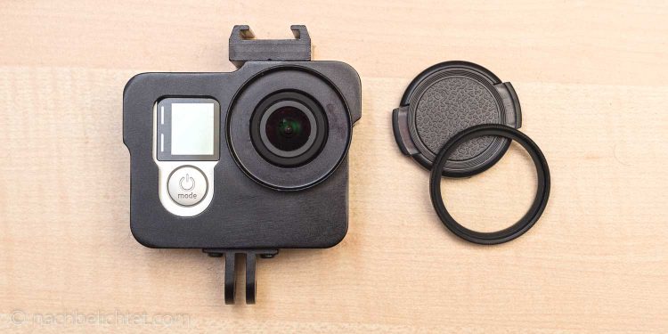 Alu-Cage für GoPro 4 ActionCams von Gearbest