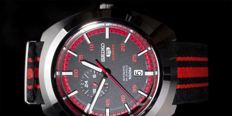 Gewinne eine Seiko 5 Automatikuhr im Retro-Design