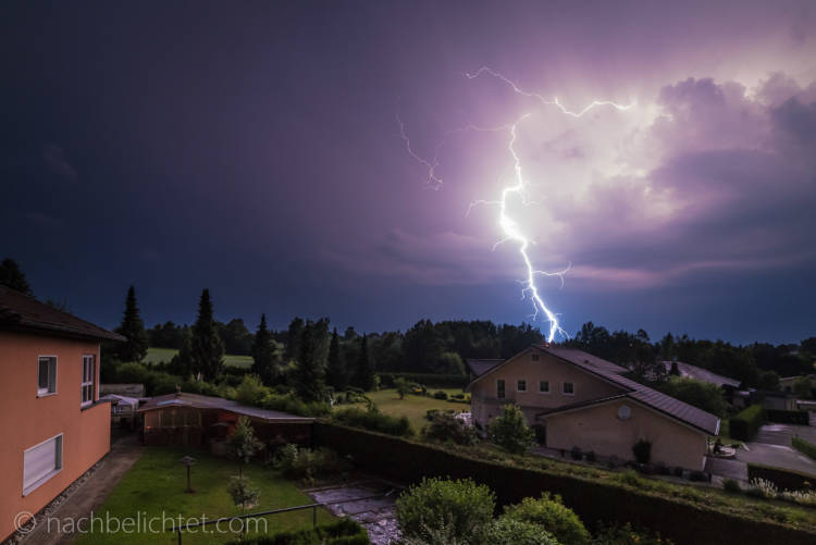 Gewitter und Blitze fotografieren – eine kleine Anleitung
