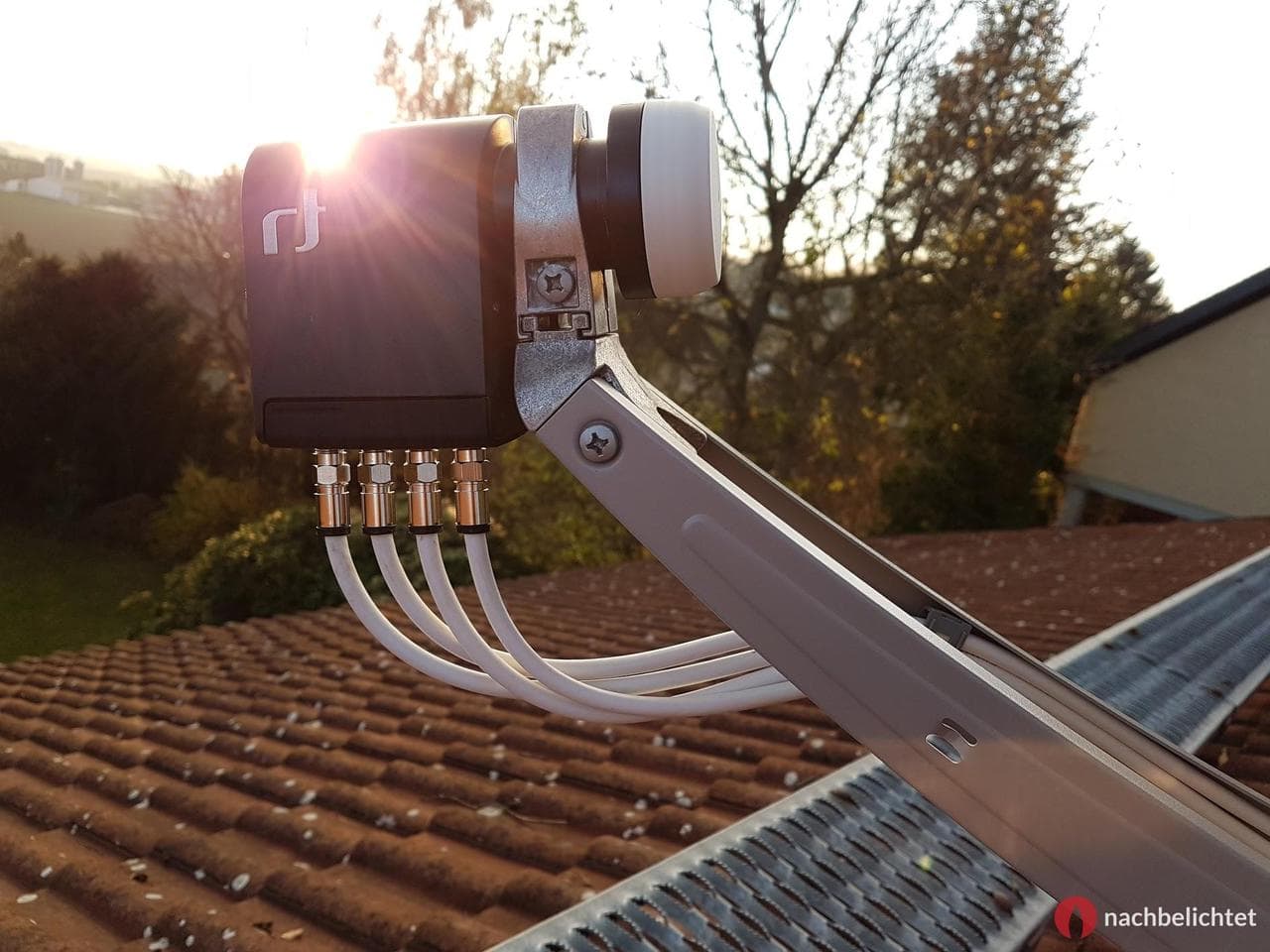 Inverto-LNB an unserer Sat-Anlage