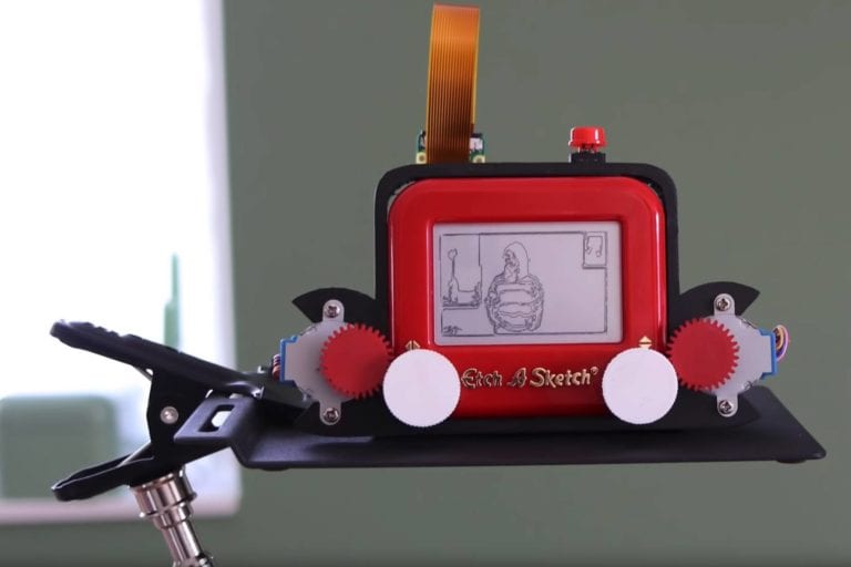 Fotografieren mal anders – Etch-A-Sketch Kamera