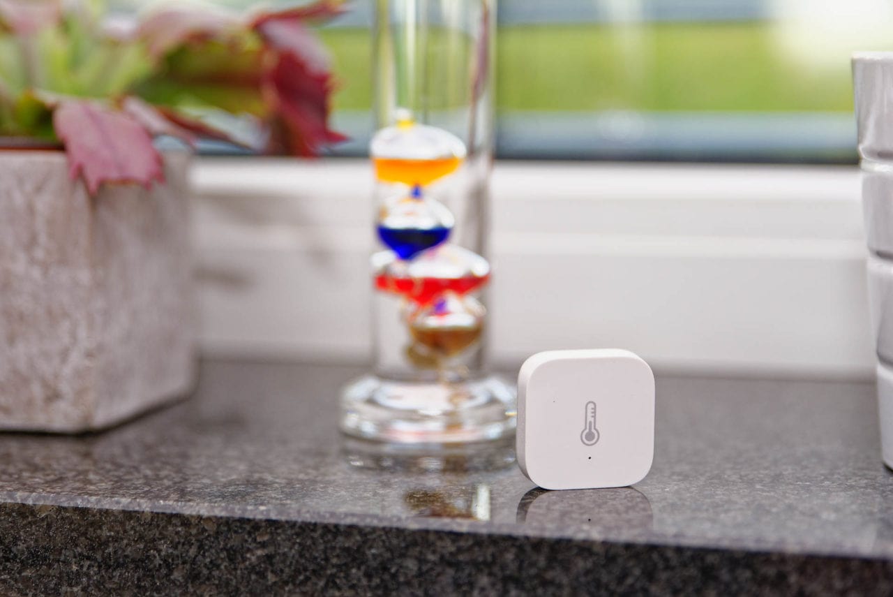 Aqara Multisensoren für Temperatur, Luftfeuchtigkeit und Luftdruck