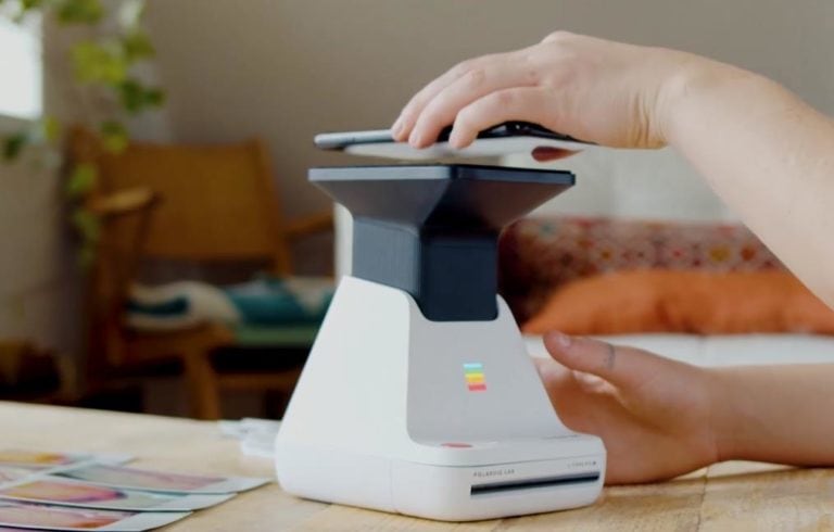 Polaroid macht analoge Abzüge vom Smartphone Display
