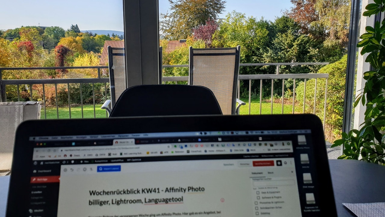 Wochenrückblick KW41 – Affinity Photo billiger, Lightroom, Language Tool Plus