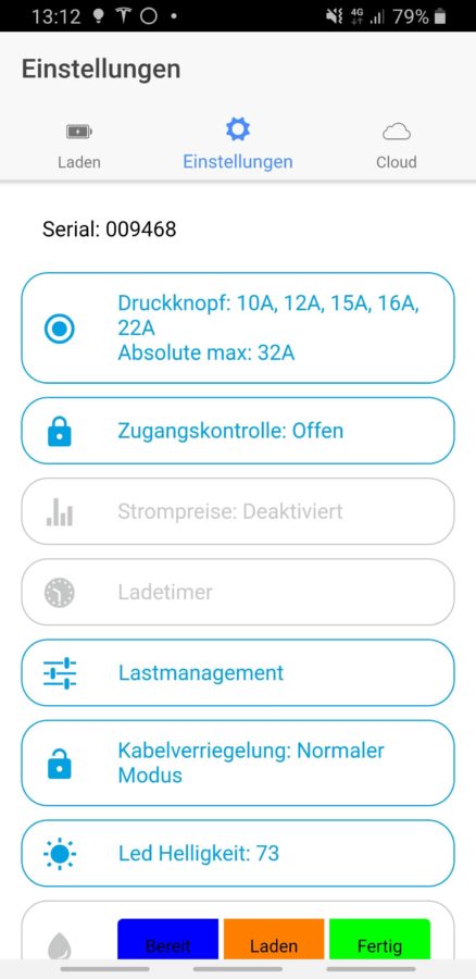 Umfangreiche Einstellungsmöglichkeiten