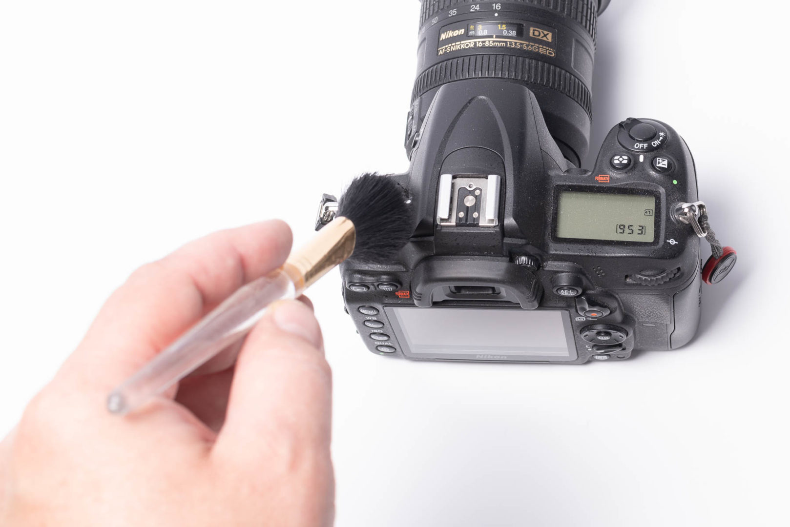 Kostmetikpinsel für die sanfte Reinigung