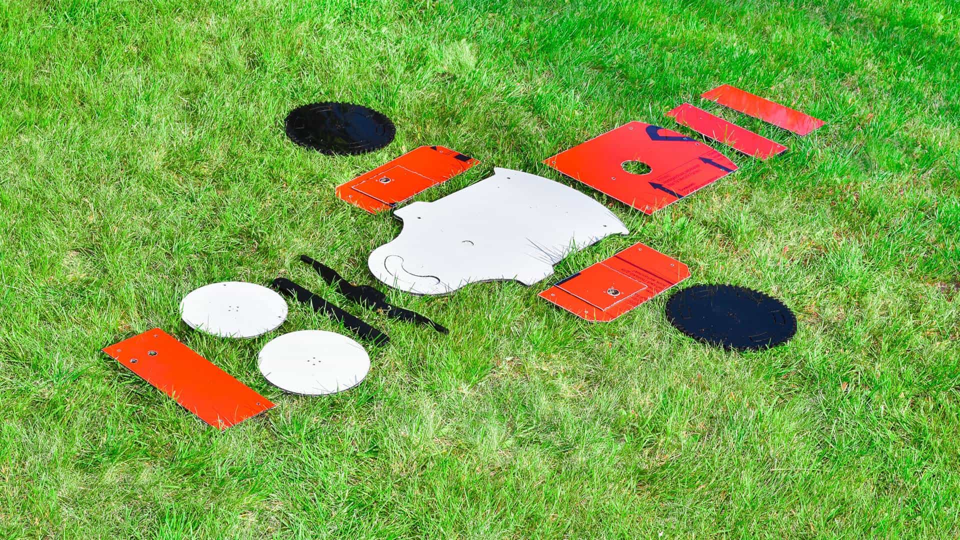 ArduMower DIY-Mähroboter – die Teile sind da