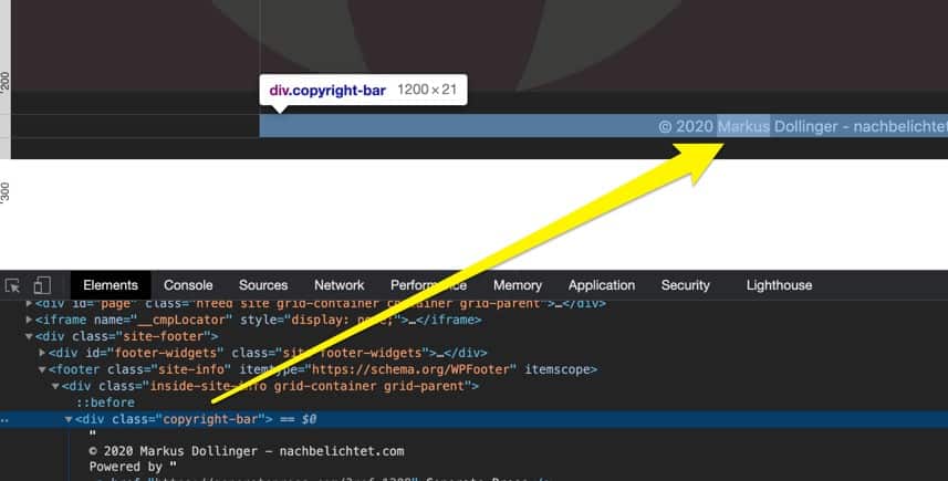 HTML-Element mit Node-Red suchen