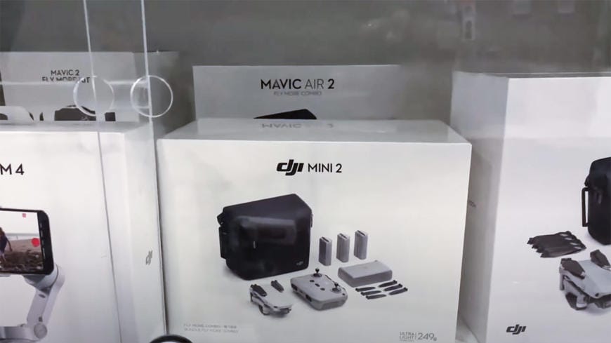 DJI Mavic Mini 2 steht bald in den Läden