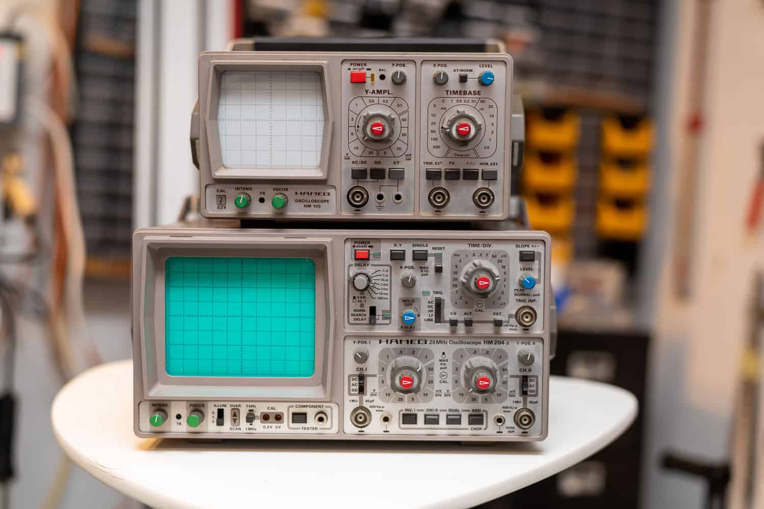 Gebrauchte Oszilloskope von Hameg