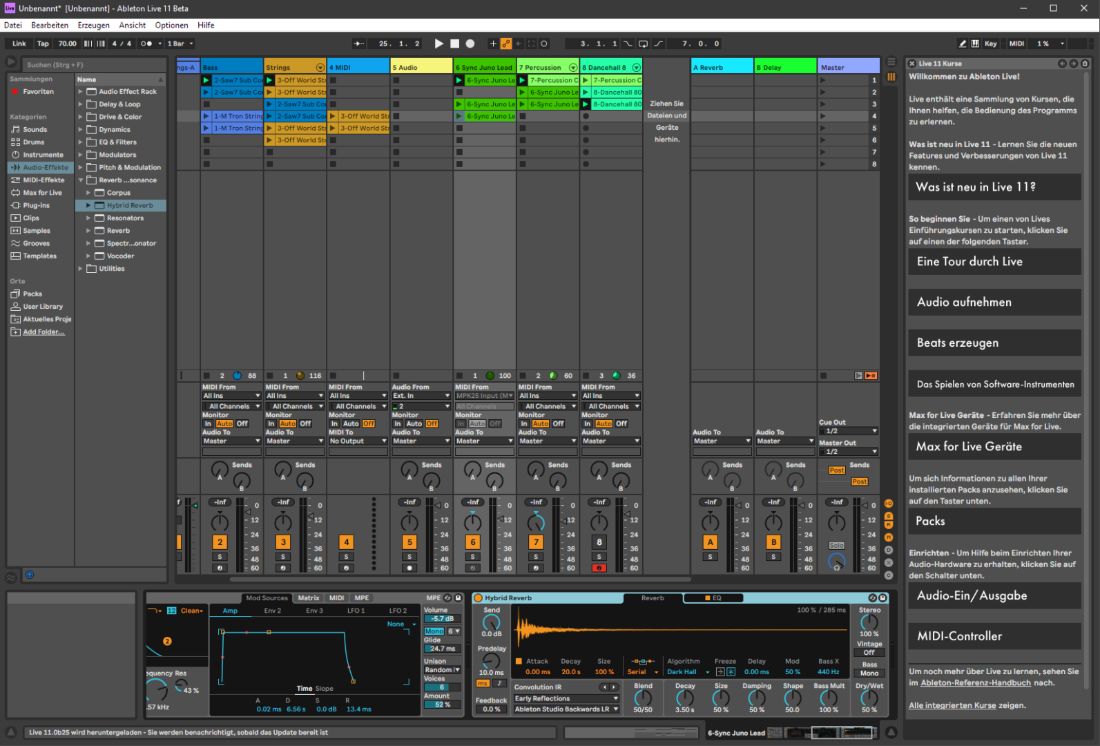 Ableton Live 11 Beta