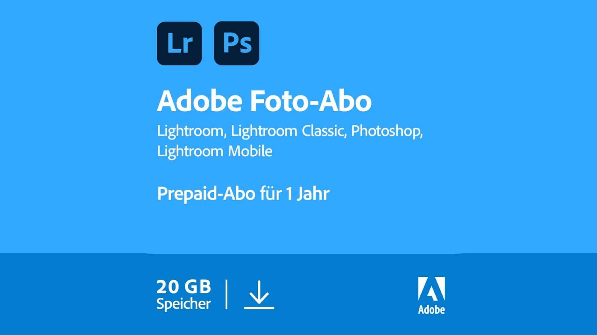 Adobe Foto Abo im Osterangebot