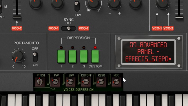 Arturia Dispersion Panel