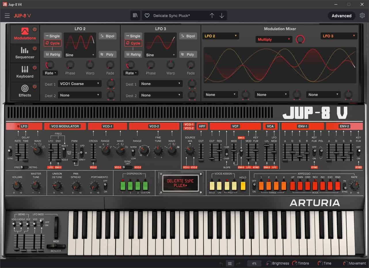 Arturia JUP-8 V Plugin