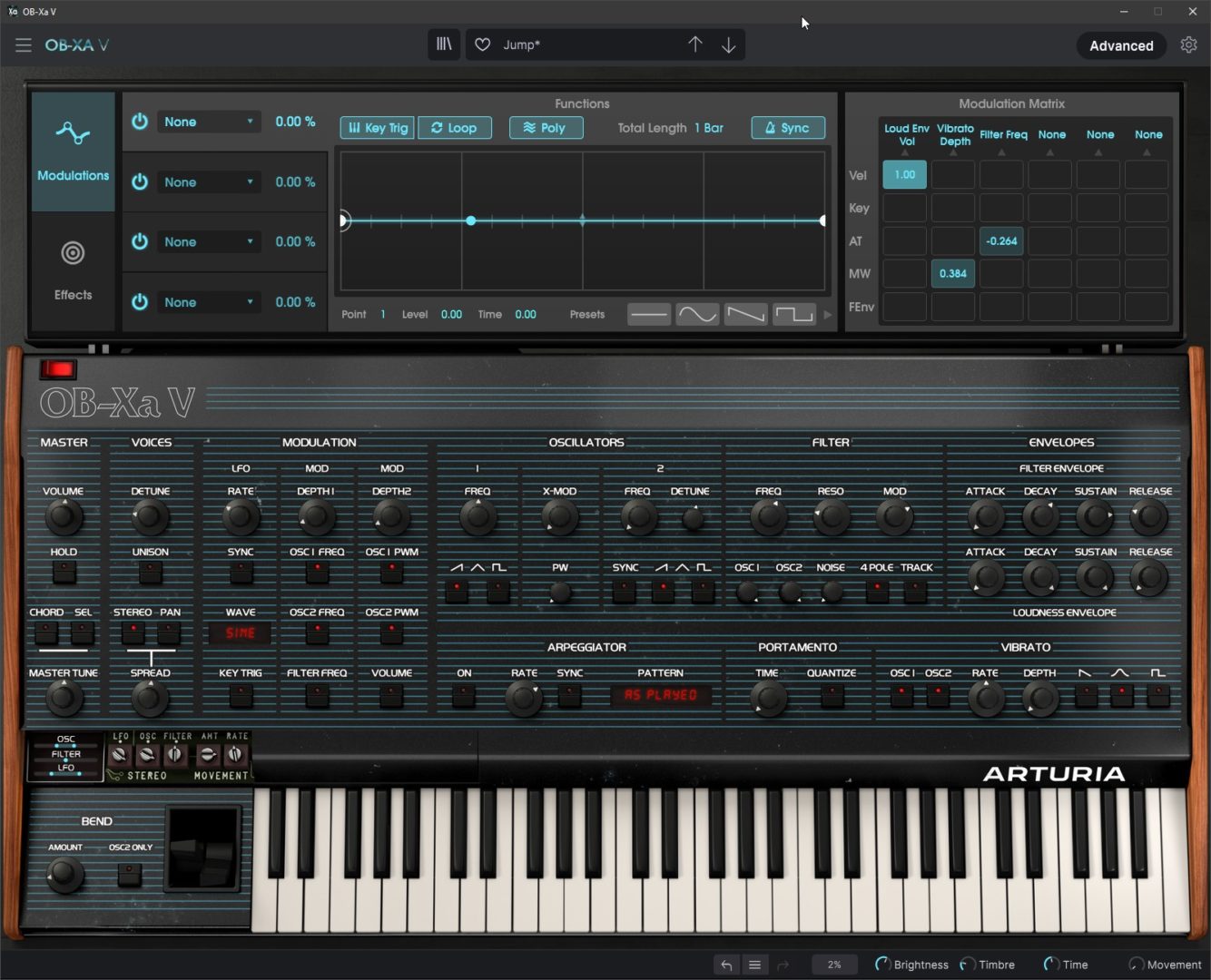 Arturia OB-Xa Synthesizer Oberheim