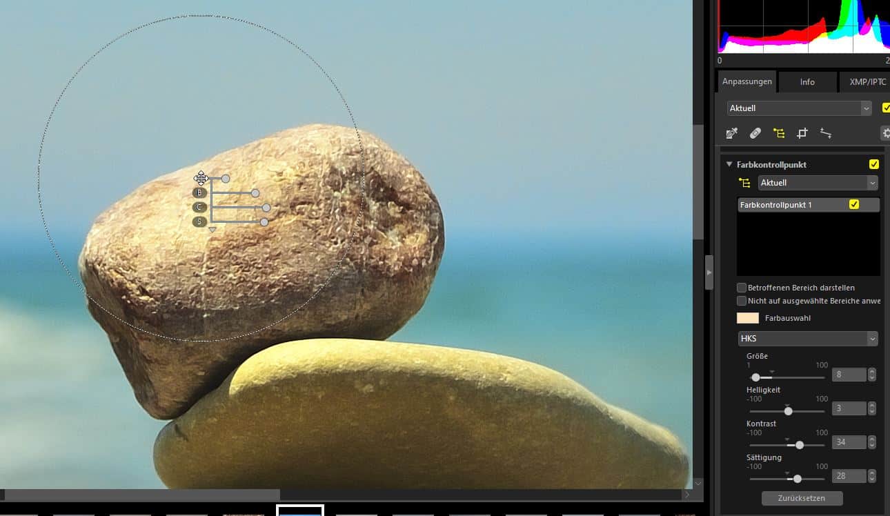 Kontrollpunkt in NX Studio