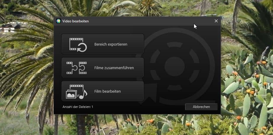 NX Studio Videofunktionen