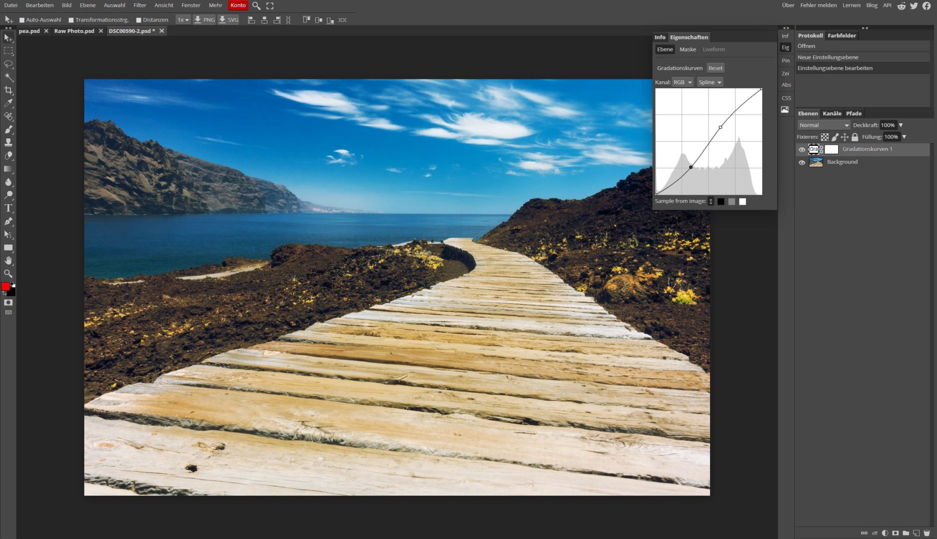Photopea die Photoshop Alternative im Webbrowser