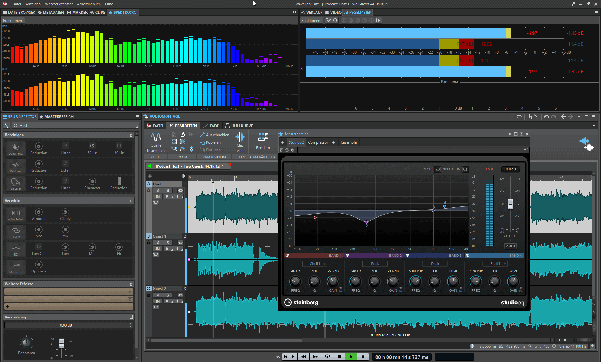 Steinberg WaveLab Cast