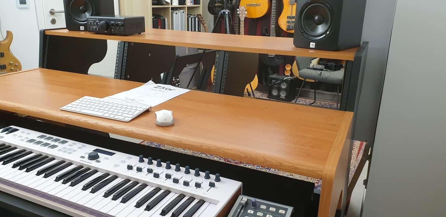 Erste "Anprobe" nach dem Aufbau des Zaor Miza 88 XL Flex