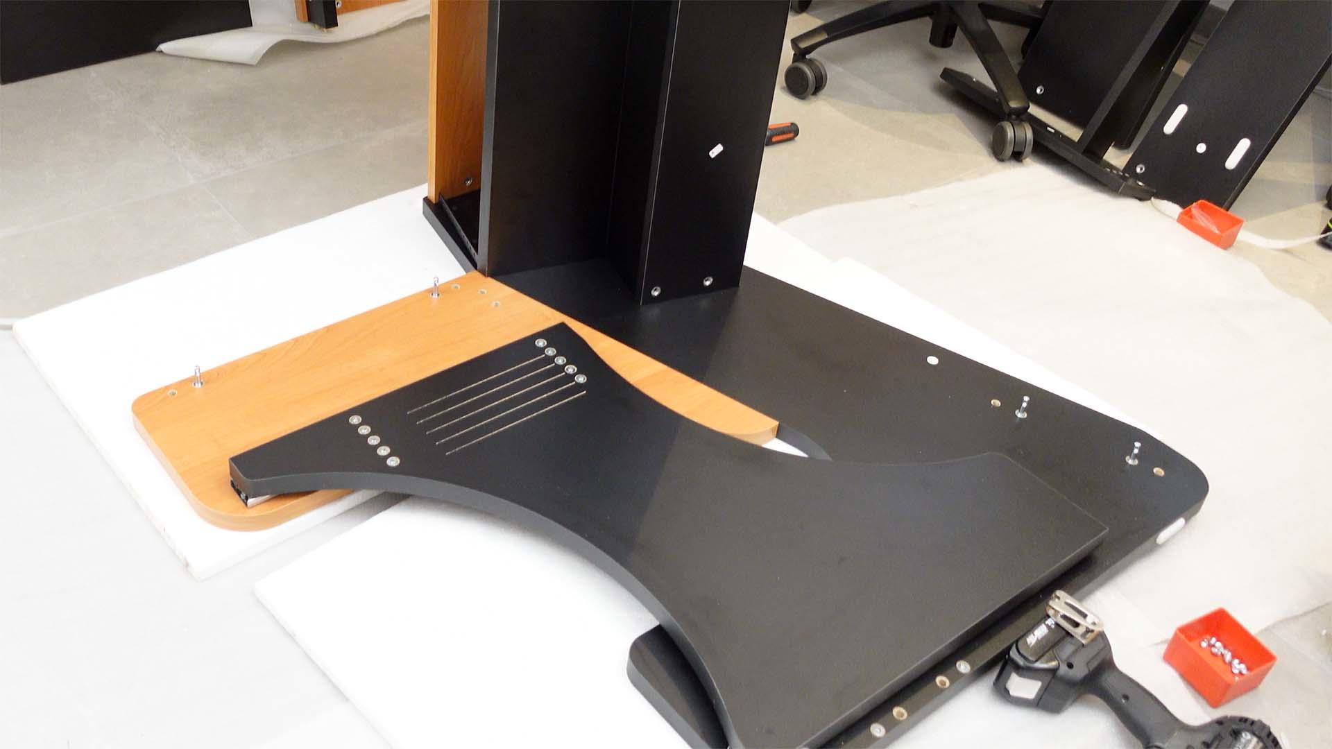 Montage auf der Seite