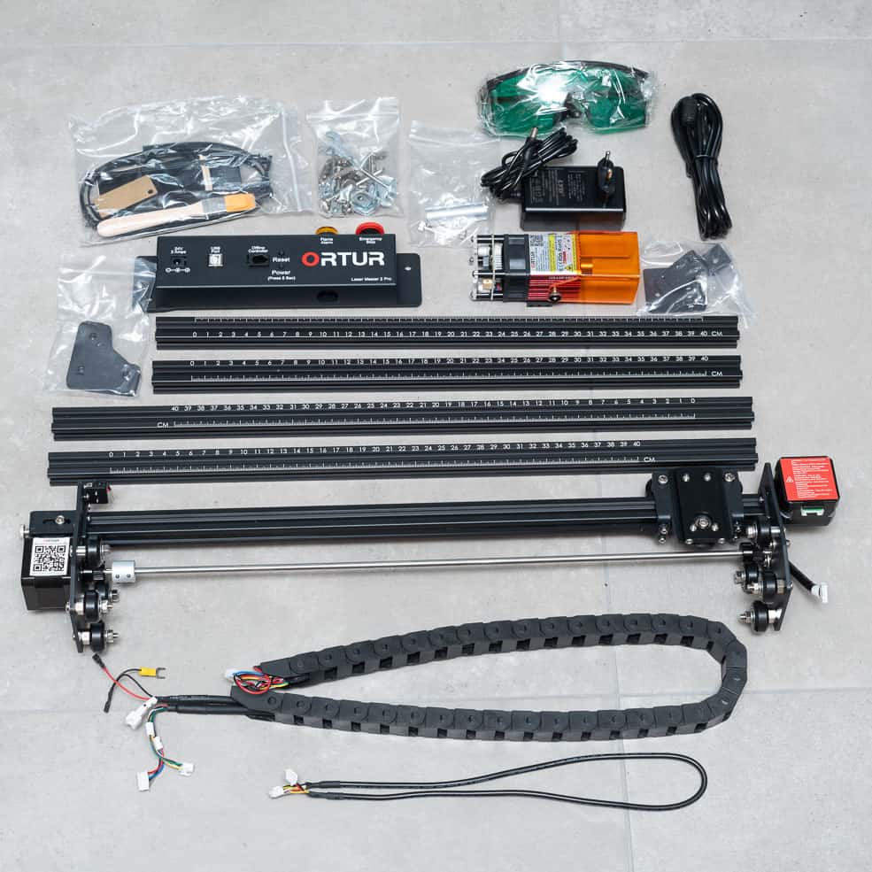 Diese Teile müssen zusammengesetzt werden