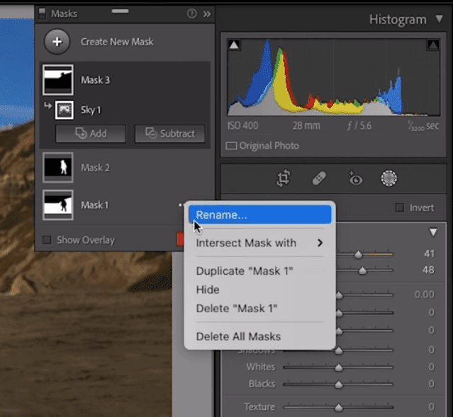 Neue Maskenfunktion in Lightroom