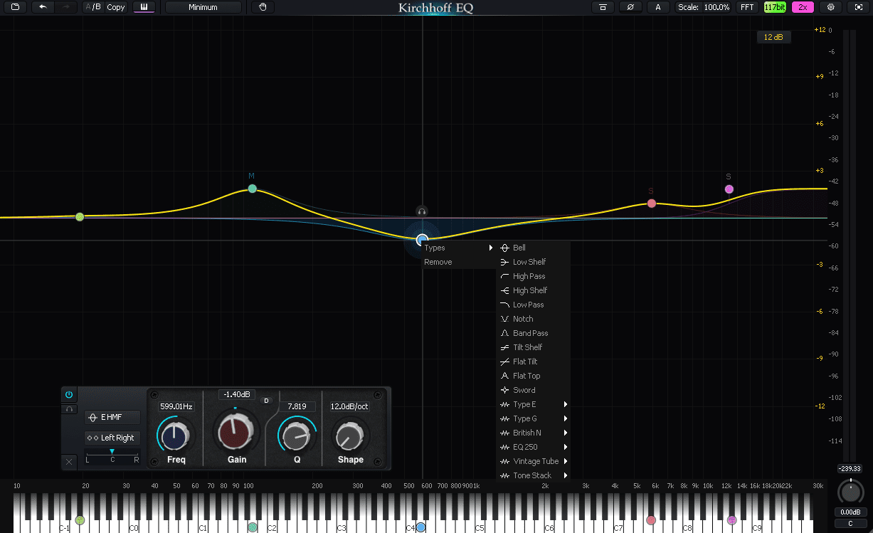 Kirchhoff EQ Modelle