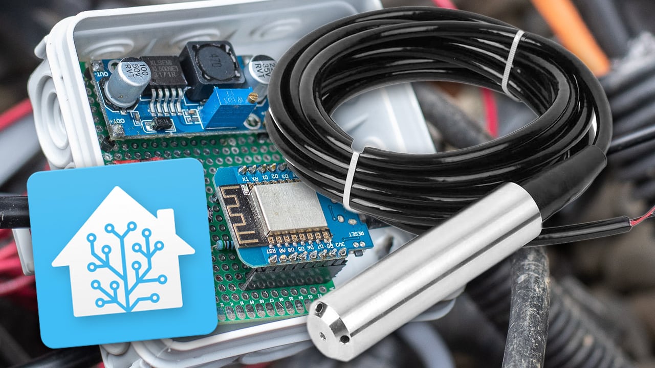 Wasserstand mit ESPHome und HomeAssistant messen