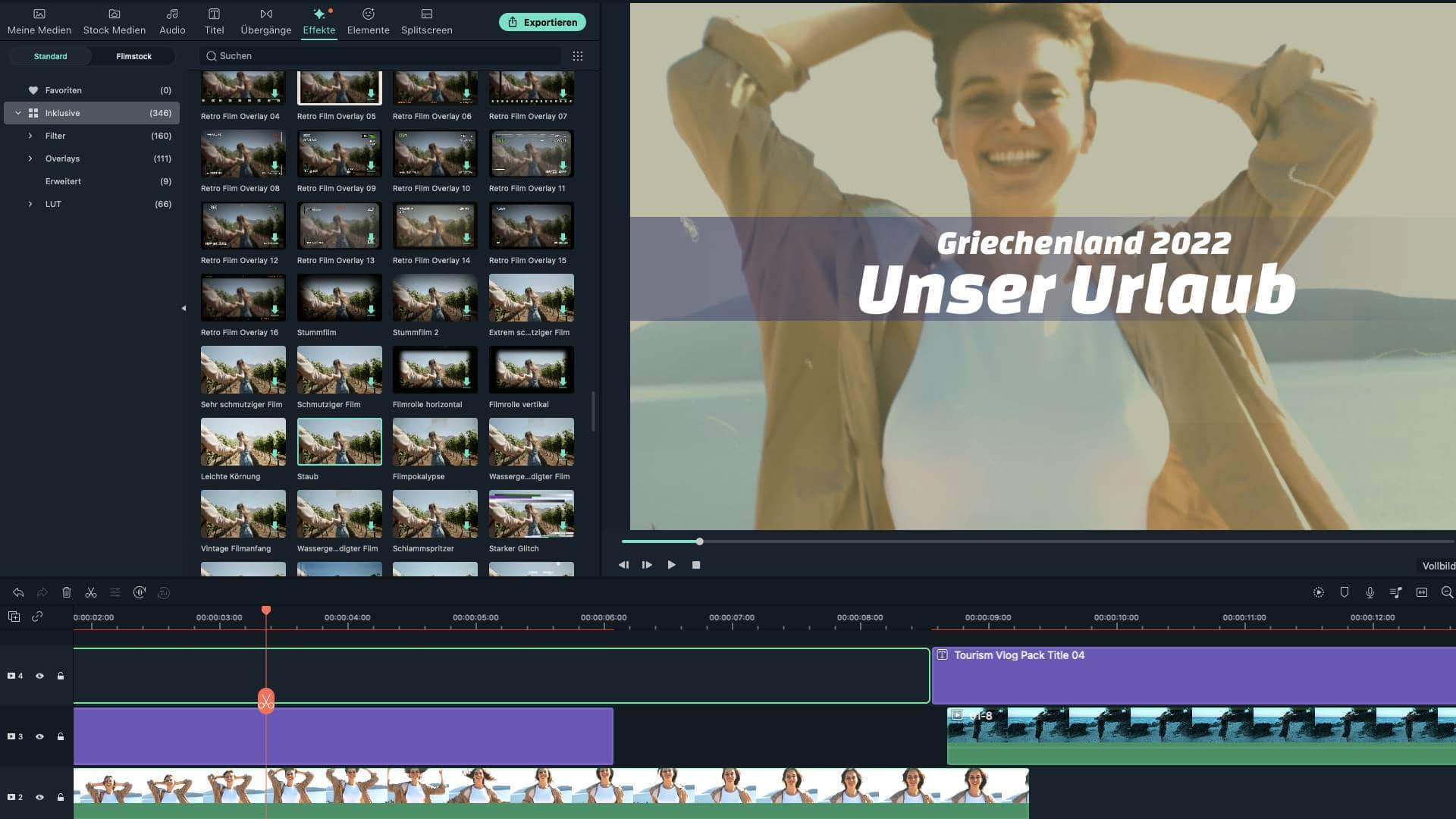 Urlaubsvideos mit Wondershare Filmora erstellen