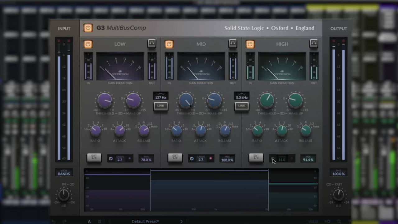 SSL veröffentlich den G3 Multiband Kompressor