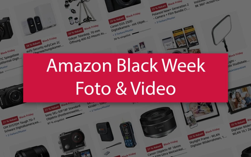 Die besten Drohnen-, Actioncam-, Foto-Angebote der Black Week