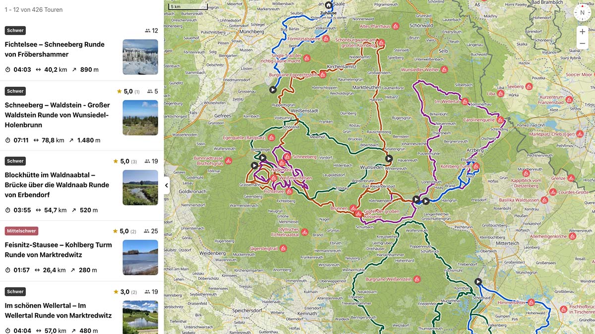 Komoot verkauft – Daten sichern und Alternativen